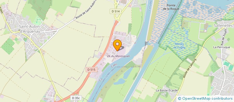 localisation de l'entreprise AERODRONES SERVICES  OUISTREHAM