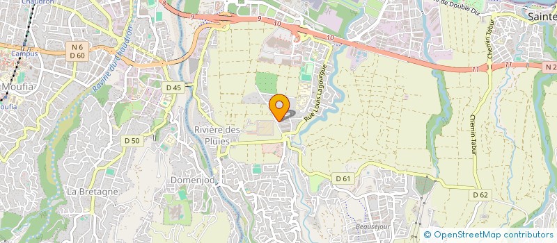 localisation de l'entreprise AEROKONSULT  SAINTE-MARIE