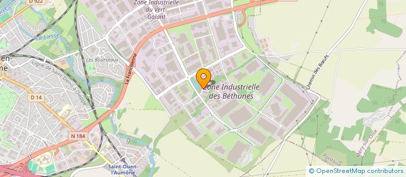 localisation de l'entreprise AEROLIA IDF à SAINT-OUEN-L'AUMONE