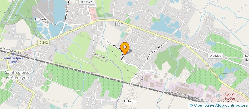 localisation de l'entreprise AEROLIC'CONCEPT  IZON