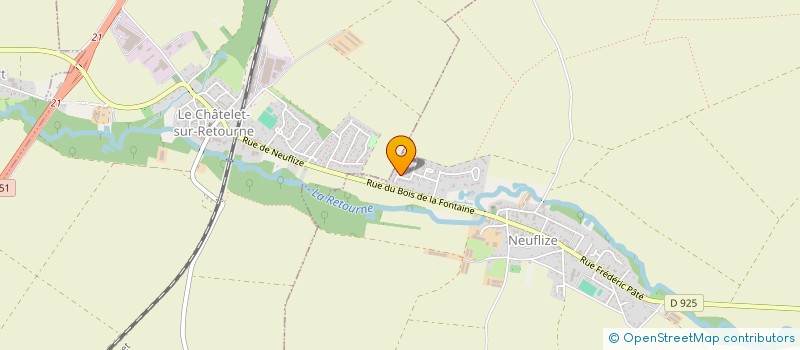 localisation de l'entreprise AEROM!X  NEUFLIZE