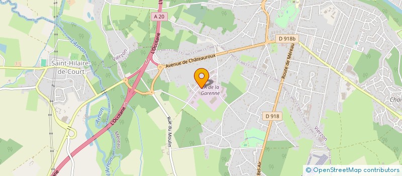 localisation de l'entreprise AEROMAX à MEREAU