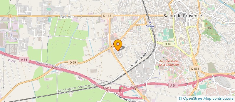 localisation de l'entreprise AEROMODEL CLUB DE LA CRAU  SALON-DE-PROVENCE