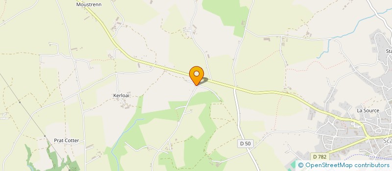 localisation de l'entreprise AEROMODEL CLUB DU FINISTERE  SCAER