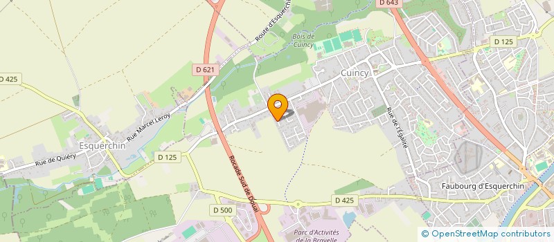 localisation de l'entreprise AEROMODELE-CLUB DE DOUAI  SIN-LE-NOBLE