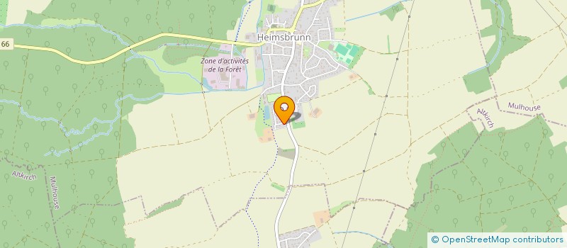 localisation de l'entreprise AEROMODELE CLUB INDOOR HEIMSBRUNN  HEIMSBRUNN