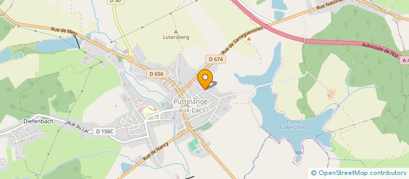 localisation de l'entreprise AEROMODELISME CLUB ICARE INDOOR  PUTTELANGE-AUX-LACS