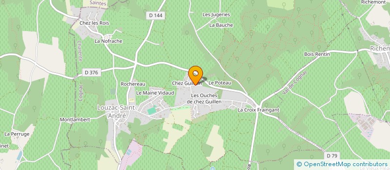 localisation de l'entreprise AEROMODELISME DES BORDERIES à LOUZAC-SAINT-ANDRE