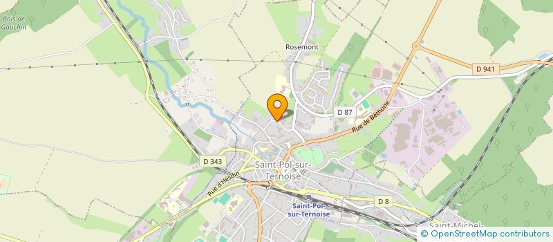 localisation de l'entreprise AEROMODELISME DU TERNOIS  SAINT-POL-SUR-TERNOISE