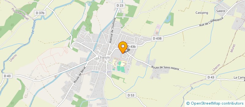 localisation de l'entreprise AEROMYTHIC à LHERM