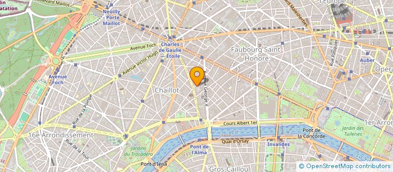 localisation de l'entreprise AERONAUTICAL PURCHASING SERVICES LIMITED à PARIS