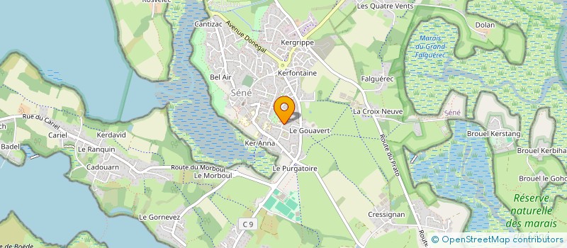 localisation de l'entreprise AERONERGIE à SENE