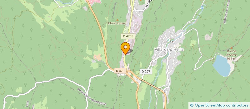 localisation de l'entreprise AERONOV EQUIPEMENTS à MOIRANS-EN-MONTAGNE