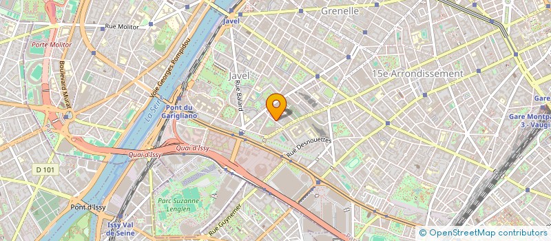 localisation de l'entreprise AEROPARIS à PARIS