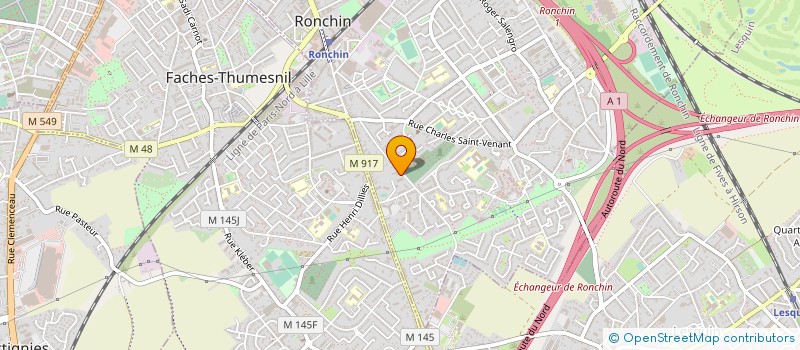 localisation de l'entreprise AEROPARK LILLE-LESQUIN à LESQUIN