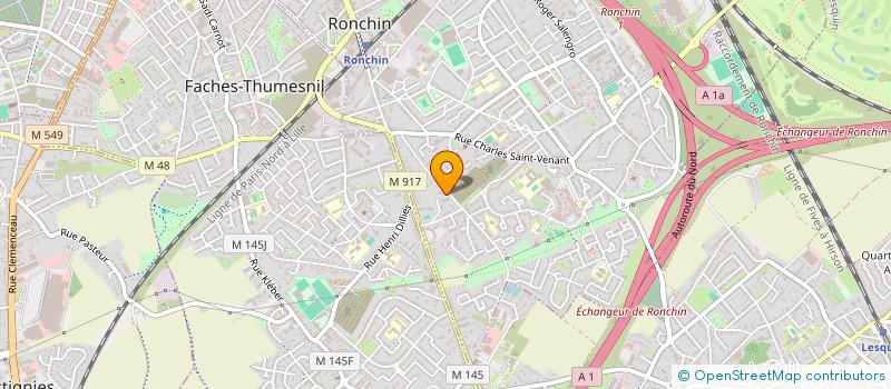 localisation de l'entreprise AEROPARK PREMIUM  RONCHIN