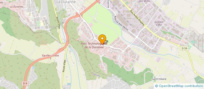 localisation de l'entreprise AEROPHANE à AIX-EN-PROVENCE