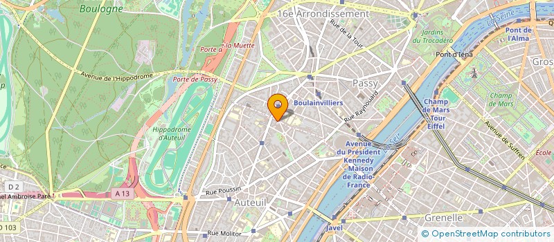 localisation de l'entreprise AEROPHARE SERVICE  PARIS