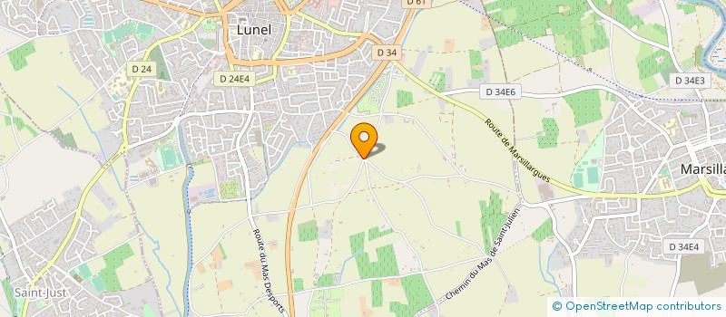 localisation de l'entreprise AEROPLAST SARL à LUNEL