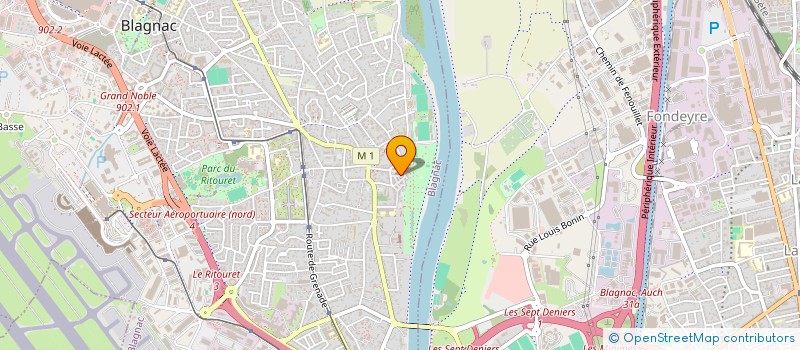 localisation de l'entreprise AEROPORT TOULOUSE-BLAGNAC XPERIENCE   BLAGNAC