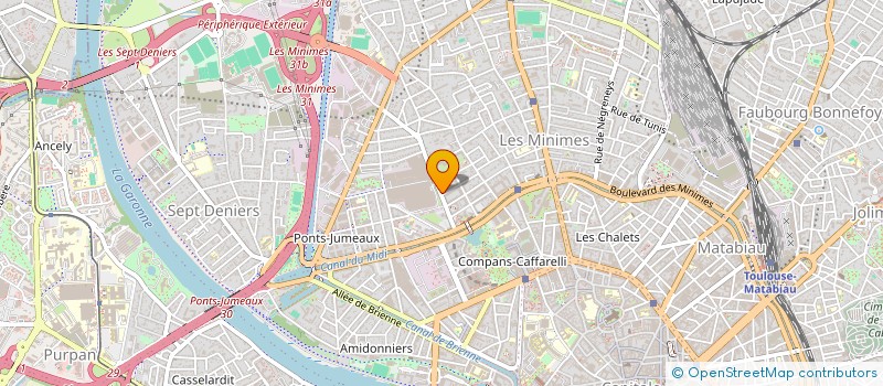 localisation de l'entreprise AEROPOSTALE 1 à TOULOUSE