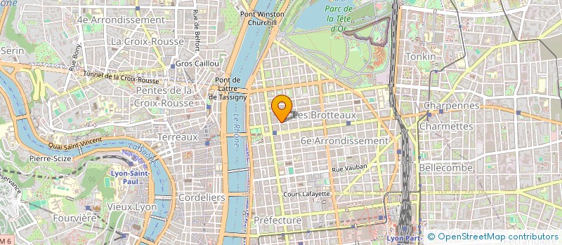 localisation de l'entreprise AEROPOSTALE 22  LYON