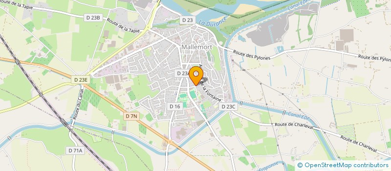 localisation de l'entreprise AEROPP'S  MALLEMORT