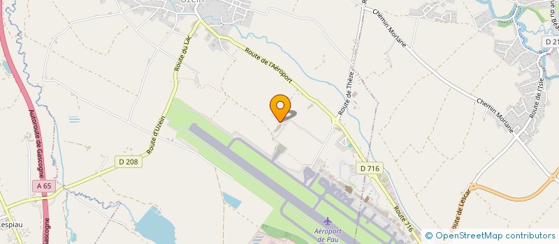 localisation de l'entreprise AEROPROTEC GDIM  UZEIN