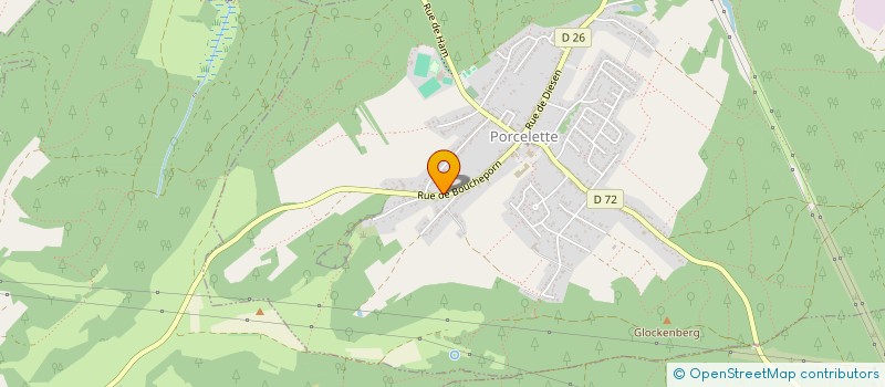 localisation de l'entreprise AEROSCENE  PORCELETTE