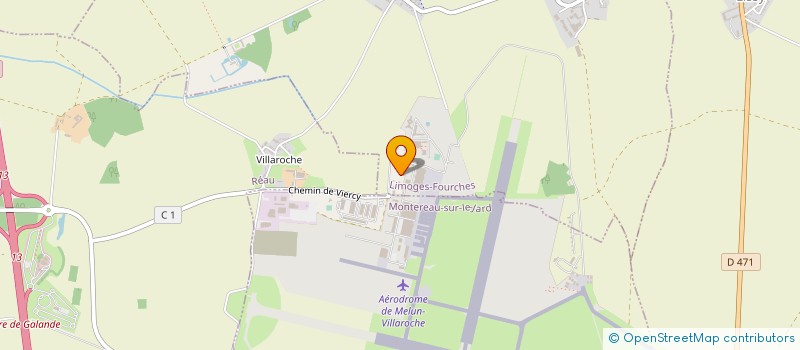 localisation de l'entreprise AEROSOTRAVIA INDUSTRIE à MOISSY-CRAMAYEL