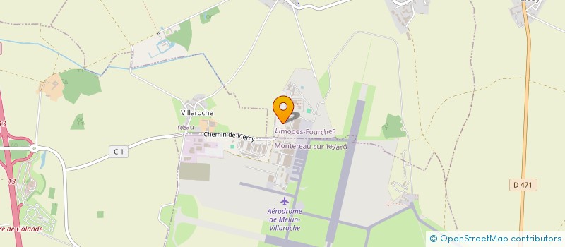localisation de l'entreprise AEROSOTRAVIA RENT à MOISSY-CRAMAYEL