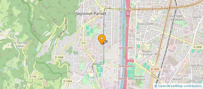 localisation de l'entreprise AEROSTAR  SEYSSINET-PARISET