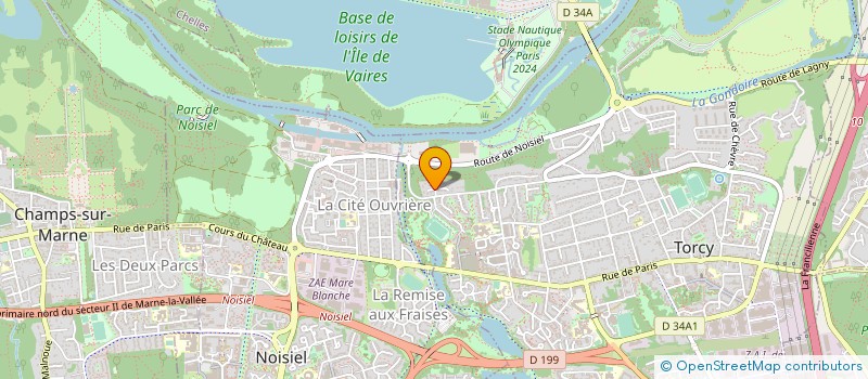 localisation de l'entreprise AEROSTICKER  TORCY