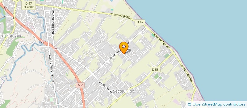 localisation de l'entreprise AEROSTUDIO  SAINT-ANDRE