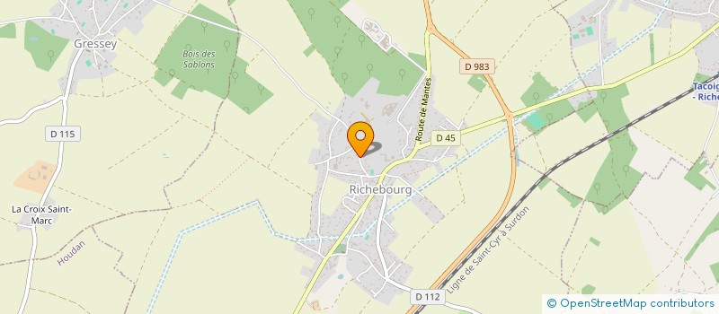 localisation de l'entreprise AEROSYS TECHNOLOGIES à HOUDAN