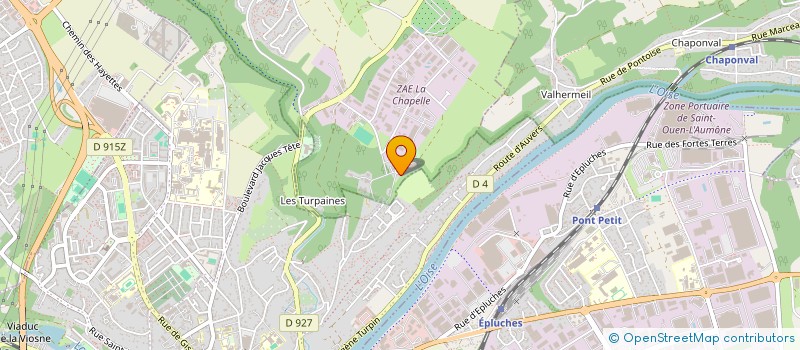 localisation de l'entreprise AEROTRANSPORT  ENNERY