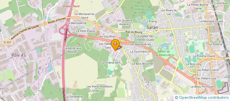 localisation de l'entreprise AEROWATT ENERGIES 2 à SARAN