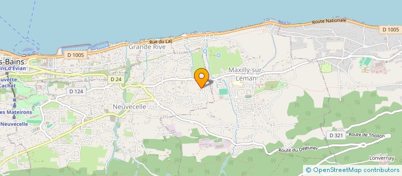 localisation de l'entreprise AERV  NEUVECELLE