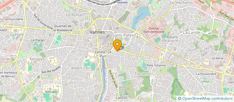 localisation de l'entreprise AERVAG à VANNES