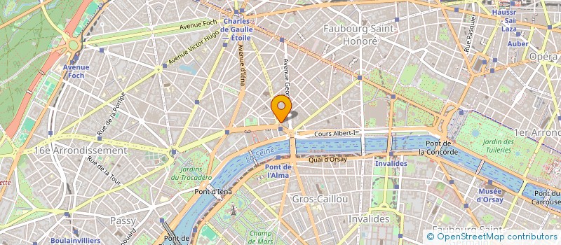 localisation de l'entreprise AERYA  PARIS