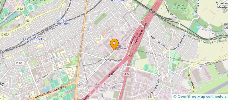 localisation de l'entreprise AERZEN FRANCE à ANTONY