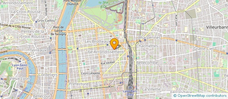 localisation de l'entreprise AES à LYON