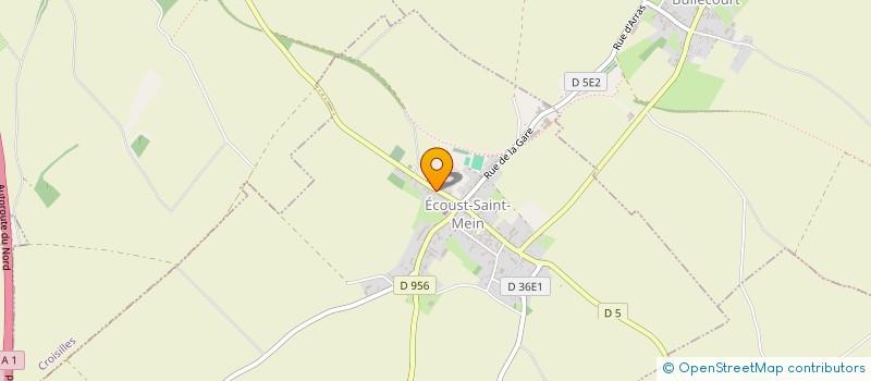 localisation de l'entreprise AES  ECOUST-SAINT-MEIN