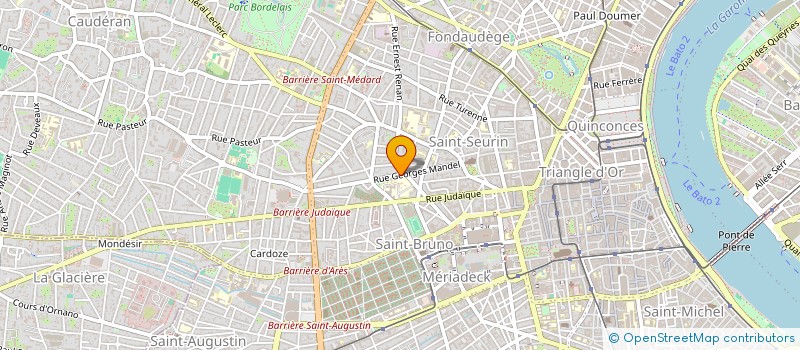 localisation de l'entreprise AES - AQUITAINE ELECTRICITE SERVICES  LA LANDE-DE-FRONSAC