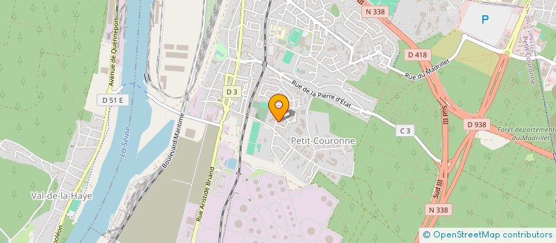 localisation de l'entreprise AES AUTOMATISATION DEVELOPPEMENT  PETIT-COURONNE (LE)