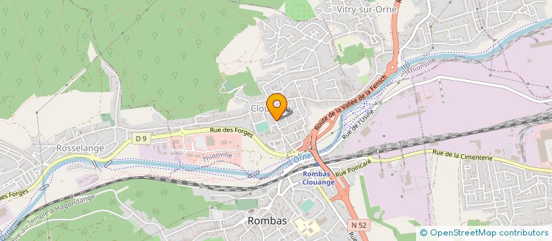 localisation de l'entreprise AES AUTOMOBILES  CLOUANGE