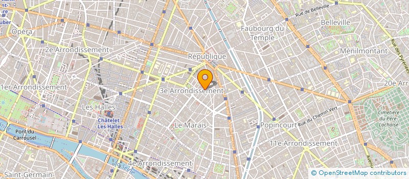 localisation de l'entreprise AES DIFFUSION à PARIS
