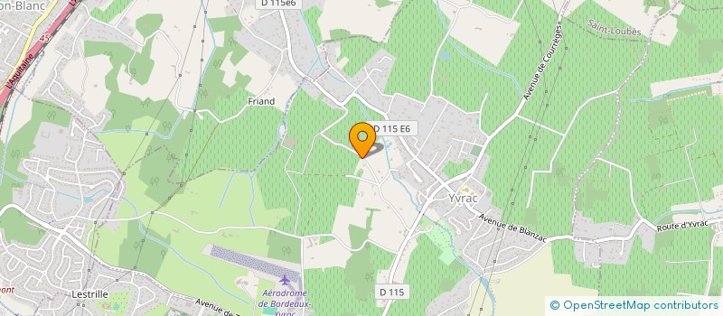 localisation de l'entreprise AES IMMO  YVRAC