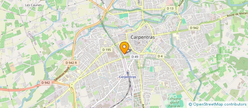 localisation de l'entreprise AES SUD  CARPENTRAS