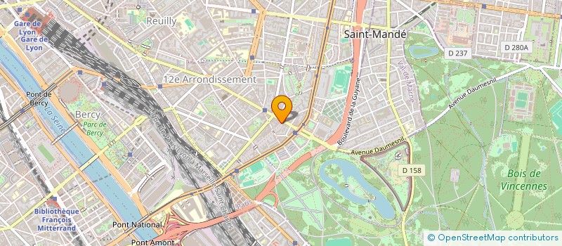 localisation de l'entreprise AESA FRANCE à PARIS